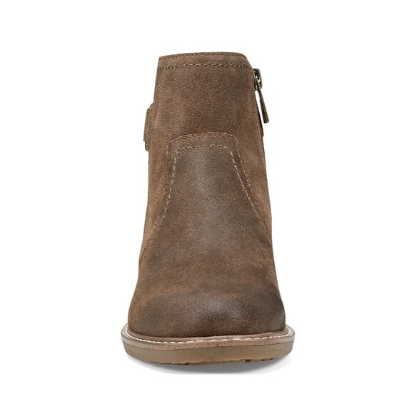 NEW EARTH Suede Jenna Comfort Booties Dark Brown for women 563mn - Picture 6 of 7
